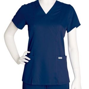 Grey’s Anatomy scrub top and pants in navy